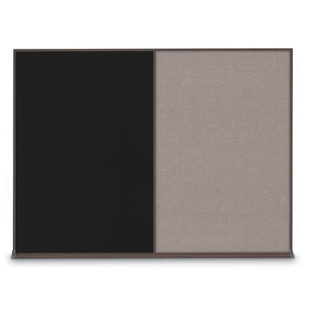 Double Door Radius Plus Corkboard,60X